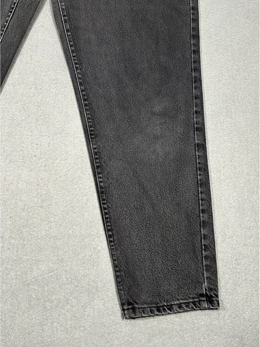 Lee Vintage Black Denim Jeans USA Made 28x28 Heart Patch Repair Mom Fit 12